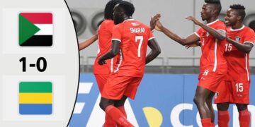 بهدفٍ نظيف … المنتخب السوداني يحقق فوزاً مهماً على نظيره الغابوني