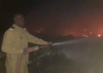 حريق يقضي على كميات من الأقطان بمحالج ربك