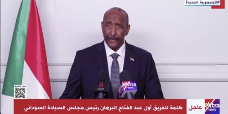 🦅 عاااااااااجل: مقتطفات من خطاب رئيس مجلس السيادة الإنتقالي في السودان الفريق أول ركن عبدالفتاح البرهان خلال زيارته لجمهورية مصر العربية