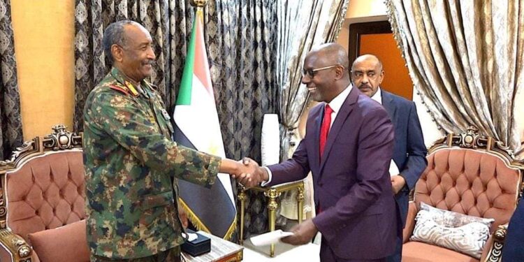 وفد سوداني رفيع يزور الصين لبحث علاقات البلدين ويطلع القيادة الصينية علي تطورات الأوضاع فى السودان