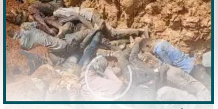 مليشيا الدعم السريع تدفن عدد من شباب المساليت أحياء