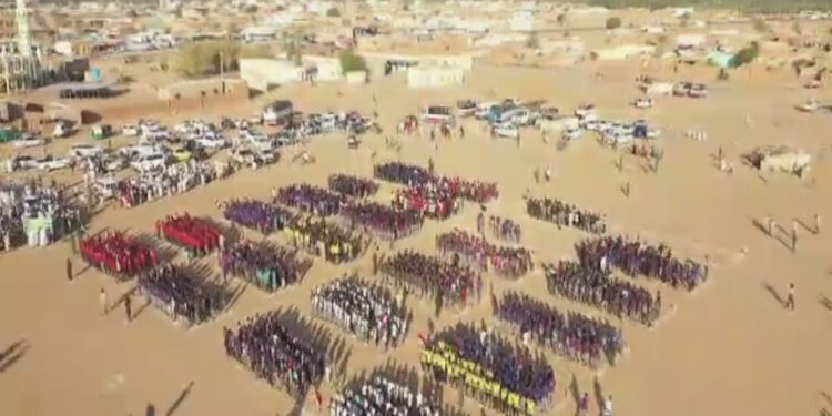 الولاية الشمالية تحتفل بتخريج (5200) مستنفر بمحلية بالدبة