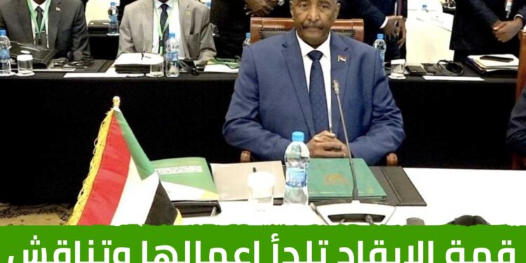 قمة الإيقاد تبدأ اعمالها وتناقش تطورات الأوضاع فى السودان