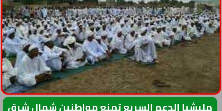 مليشيا الدعم السريع تمنع مواطنين شمال شرق سنار من أداء صلاة العيد وتقتل عددا منهم