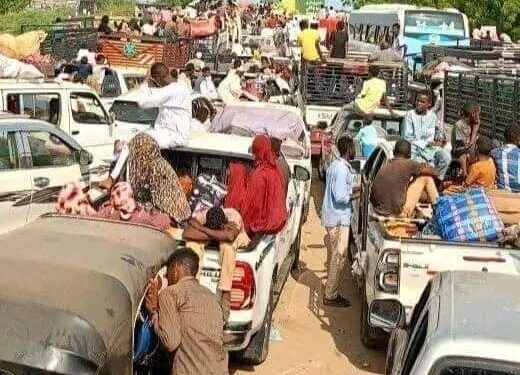 ولاية كسلا تستقبل أكثر من من 400 أسرة نازحة من سنار وسنجة