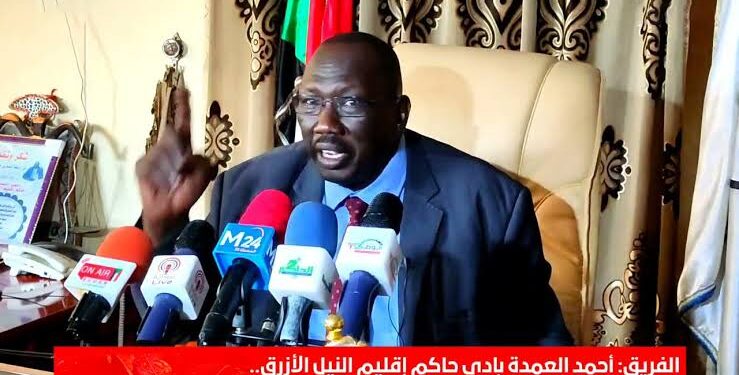 حاكم النيل الأزرق يحذر مليشيا الدعم السريع من الاقتراب من حدود الإقليم