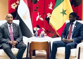 رئيس مجلس السيادة السوداني يلتقي الرئيس السنغالي بـ”بكين” ويُطلعه علي تطورات الأوضاع فى السودان