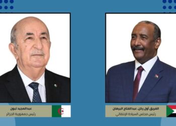 رئيس مجلس السيادة السوداني يهنئ الرئيس الجزائري بمناسبة فوزه في إنتخابات الرئاسة