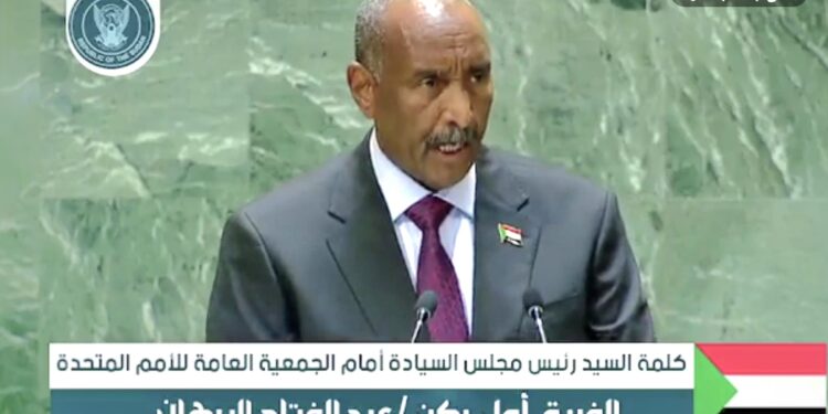 فى كلمته أمام الجمعية العامة للأمم المتحدة … رئيس مجلس السيادة: إرادة الشعـب السودانـي ستنتصر