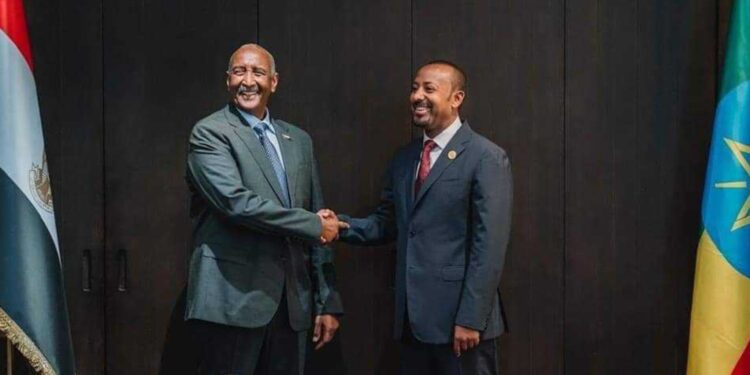 البرهان وأبي أحمد يلتقيان في الصين ويبحثان المستجدات والتطورات في السودان وإثيوبيا     