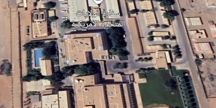 مليشيا الدعم السريع تستخدم مقر السفارة الأمريكية بسوبا كمنصة لاطلاق الصواريخ والمدفعية الثقيلة