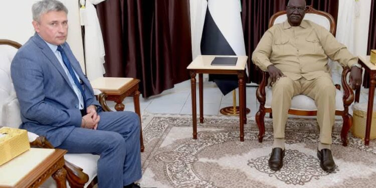 نائب رئيس مجلس السيادة السوداني يلتقي سفير جمهورية روسيا الإتحادية لدى السودان