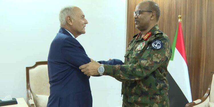 جابر يطلع  ابوالغيط على ملابسات تمرد مليشيا آل دقلو على الدولة