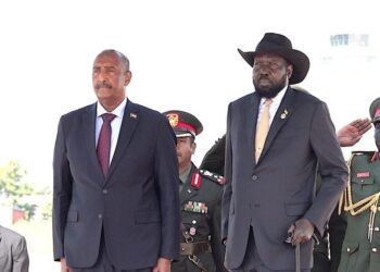 رئيس مجلس السيادة الانتقالى يصل جوبا