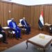 إبراهيم جابر يتسلم تقرير بعثة تقديرات المحاصيل والأمن الغذائي في السودان