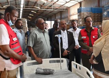 تدشين مشروعات  التدخلات الإنسانية لقطاع الصحة بالسودان  المقدمة من دولة قطر