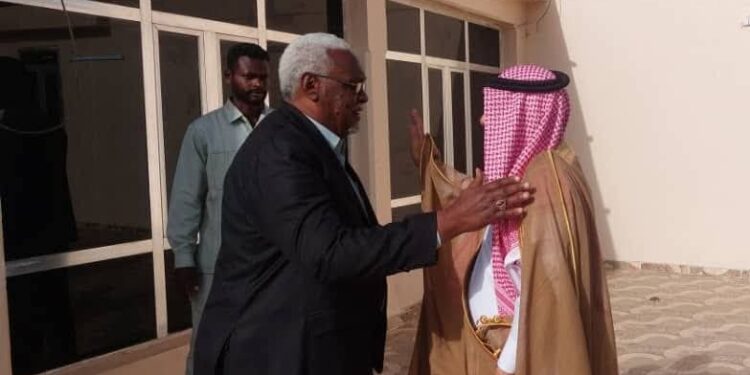 والي النيل الأبيض يتفقد  المؤسسات الخدمية ويطمئن على الأوضاع الأمنية ومعاش المواطنين  بالقطينة