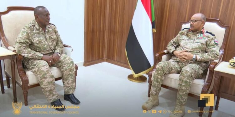 جابر ووالي الخرطوم يبحثان سير العمل في المشاريع الخدمية بالولاية