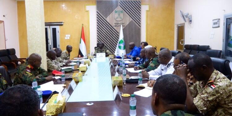 وزير الخارجية السوداني يلتقي مدير جهاز المخابرات الأفرواوسطي