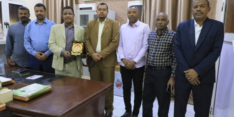 وفد من مجموعة الصافات للطيران بمنظومة الصناعات الدفاعية يزور كسلا