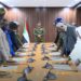رئيس وأعضاء مجلس المفوضية القومية للحدود يؤدون القسم أمام عضو السيادي الفريق مهندس إبراهيم جابر