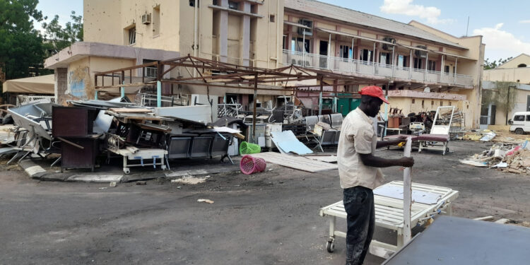 “كتائب الإسناد المدني” و”منظمة النفير الخيرية” يعيدان الحياة إلى مستشفى الشعب بالخرطوم