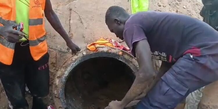 مليشيا الدعم السريع تحرق انابيب الخط الناقل وتحرم آلاف المواطنين من مياه جبل أولياء